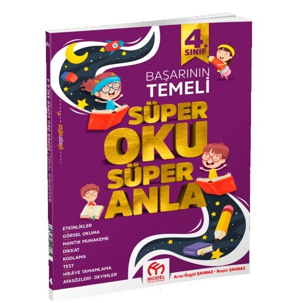4. Sınıf Süper Oku Süper Anla | Model Eğitim Yayıncılık (Ciltsiz)