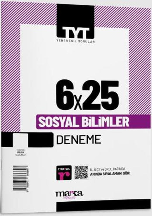 2025 TYT Sosyal Bilimler 6 Deneme Tamamı Video Çözümlü