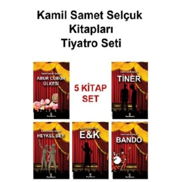 Kamil Samet Selçuk Kitapları - Tiyatro Seti (5 Kitap) | Kitap Müptelası Yayınları (Ciltsiz)