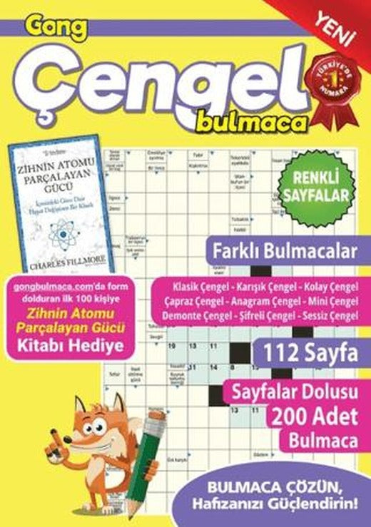 Gong Çengel Bulmaca 15 | Maxi Yayıncılık (Ciltsiz)