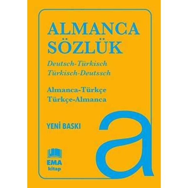Almanca Sözlük | Ema Kitap - Sözlük Dizisi