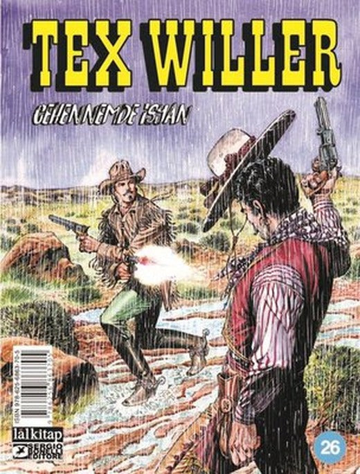 Tex Willer Sayı 26 -  Cehennemde İsyan | Lal (İnce Kapak)