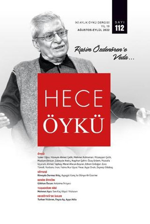 Hece Öykü Dergisi Sayı: 112 Ağustos - Eylül 2022 | Hece Dergisi (Ciltsiz)