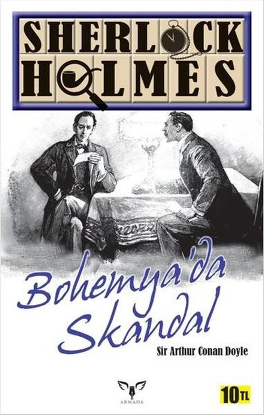 Sherlock Holmes - Bohemya'da Skandal | Armada - Roman Dizisi (İnce Kapak)