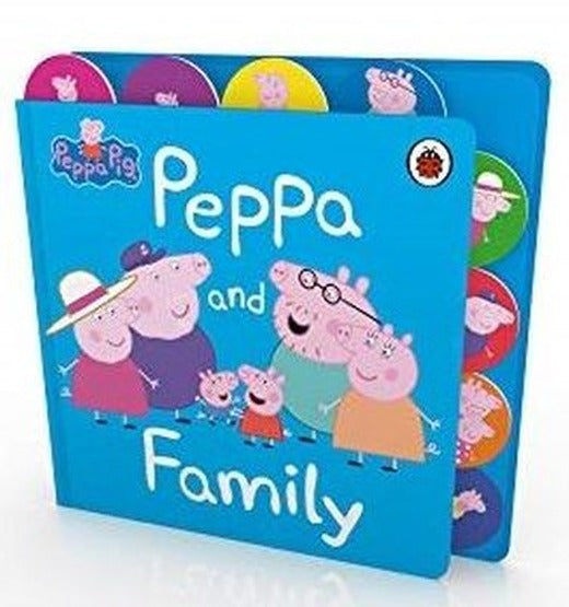 Peppa Pig: Peppa and Family : Tabbed Board Book | Penguin Random House Children's UK