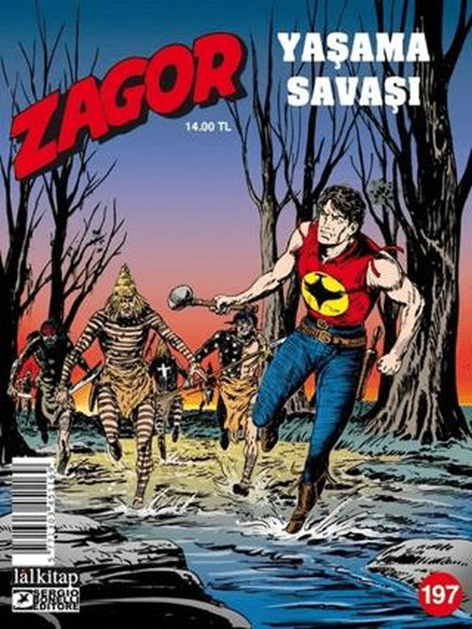Zagor Sayı 197 - Yaşama Savaşı | Lal Kitap (Ciltsiz)