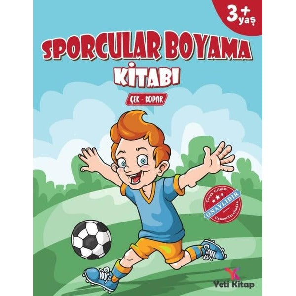 Sporcular Boyama Kitabı | Yeti Kitap