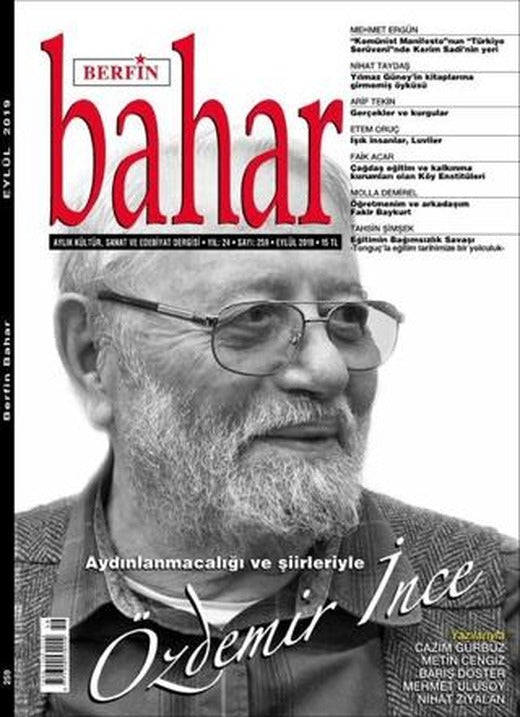 Berfin Bahar Aylık Kültür Sanat ve Edebiyat Dergisi Sayı: 259 Eylül 2019 | Berfin Bahar Dergisi (Ciltsiz)