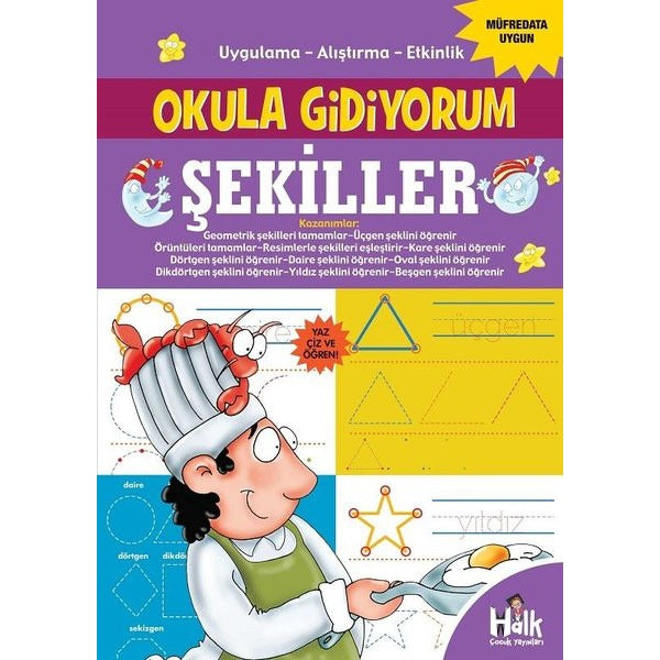 Şekiller - Okula Gidiyorum