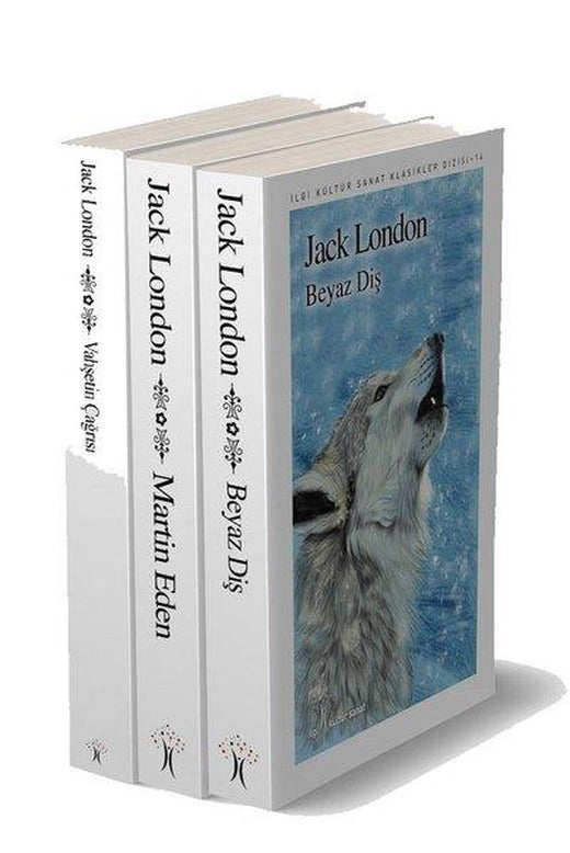 Jack London Seti - 3 Kitap Takım | İlgi Kültür Sanat Yayınları (İnce Kapak)
