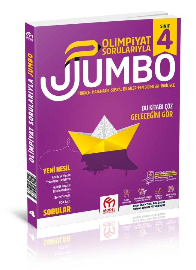 4. Sınıf Olimpiyat Sorularıyla Jumbo | Model Eğitim Yayıncılık (Ciltsiz)