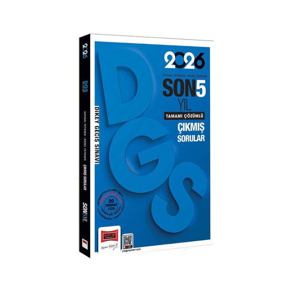 2026 DGS Sayısal - Sözel Yetenek Son 5 Yıl Çıkmış Sorular | Yargı Yayınları (İnce Kapak)