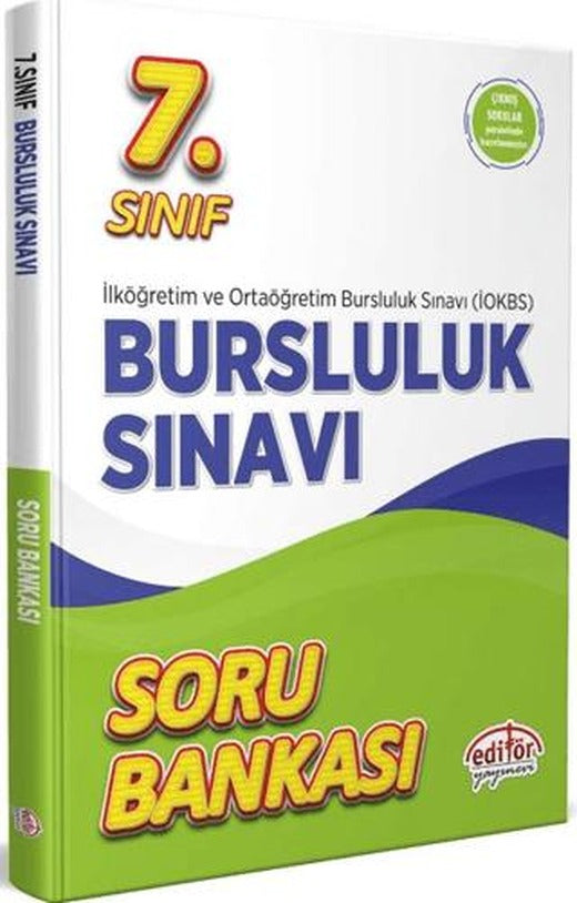 7. Sınıf Bursluluk Sınavı Soru Bankası | Editör Yayınevi (Ciltsiz)