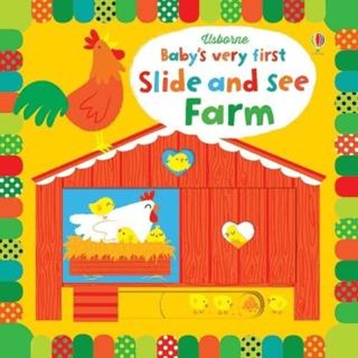 Baby's Very First Slide and See Farm | Usborne (Ciltli)