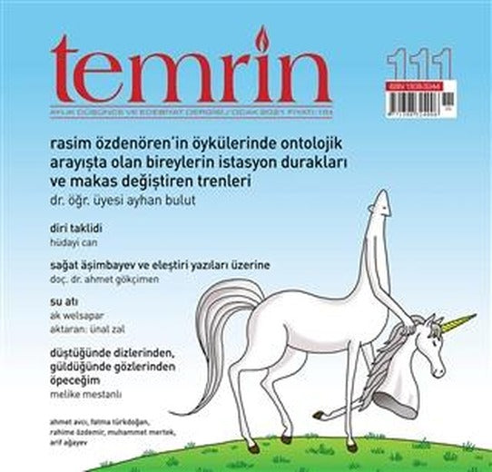 Temrin Düşünce ve Edebiyat Dergisi Sayı: 111 Ocak 2021 | Temrin Dergisi (Ciltsiz)