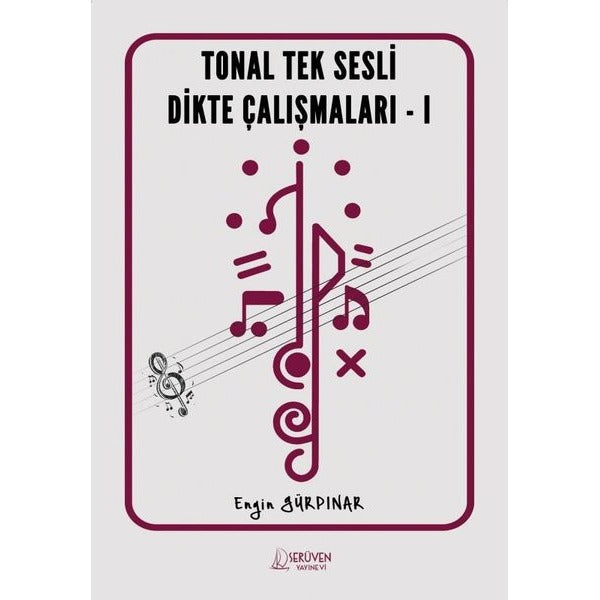 Tonal Tek Sesli Dikte Çalışmaları - 1 | Serüven Yayınevi