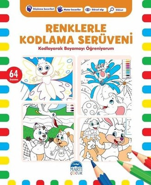 Renklerle Kodlama Serüveni - 9 | Martı Yayınları