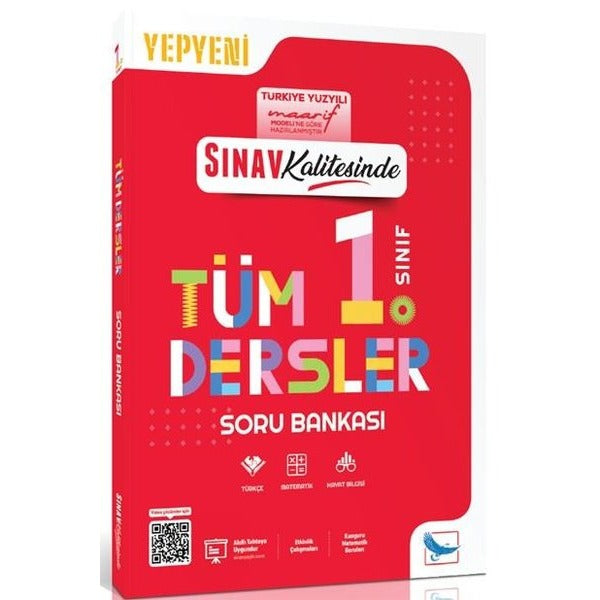 1. Sınıf Tüm Dersler Soru Bankası | Sınav Yayınları (İnce Kapak)
