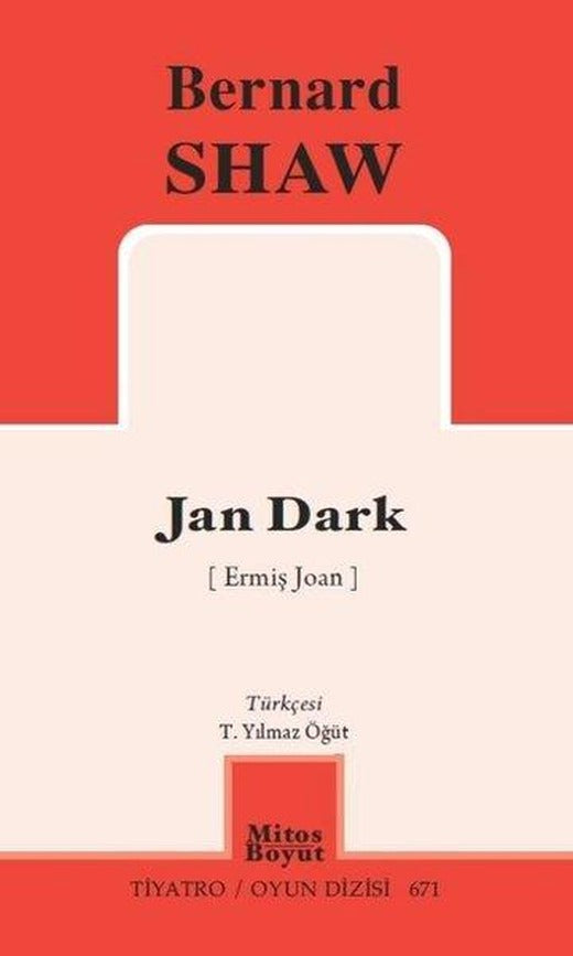 Jan Dark - Ermiş Joan - Tiyatro Oyun Dizisi 671 | Mitos Boyut Yayınları (İnce Kapak)
