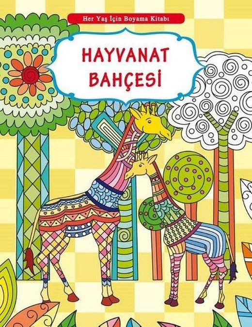 Hayvanat Bahçesi-Her Yaş İçin Boyama Kitabı | Yumurcak Yayınları (İnce Kapak)