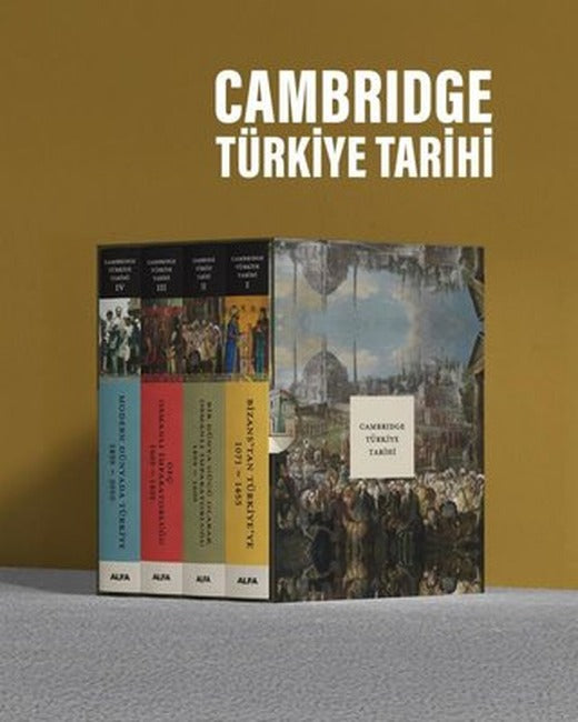 Cambridge Türkiye Tarihi Seti - 4 Kitap Takım - Kutulu | Alfa Yayıncılık (Ciltli)