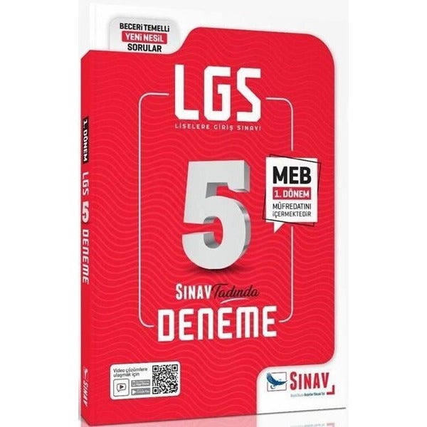 8.Sınıf LGS 1.Dönem 5 Deneme