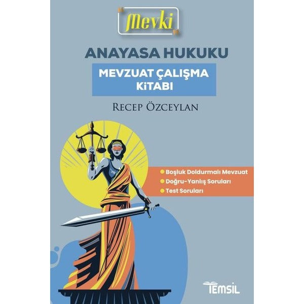 Mevki Anayasa Hukuku Mevzuat Çalışma Kitabı | Temsil Kitap (Ciltsiz)