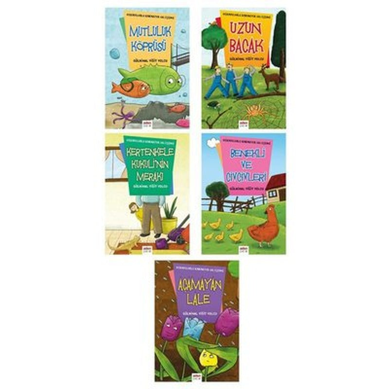 Hikayelerle Karakter Gelişimi Serisi-5 Kitap Takım | Aden Yayınevi (İnce Kapak)