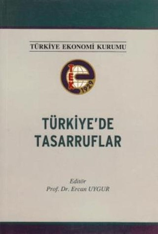 Türkiyede Tasarruflar | İmaj Yayıncılık (Ciltsiz)