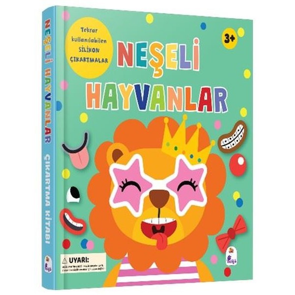 Neşeli Hayvanlar - Silikon Çıkartmalı