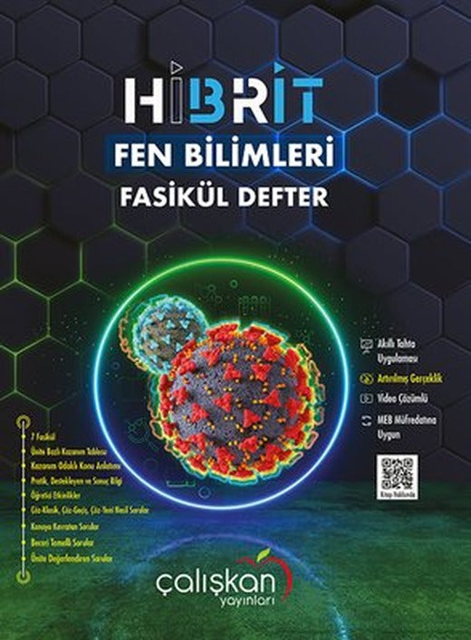 8. Sınıf Hibrit Fen Bilimleri Fasikül Defter | Çalışkan Yayınları