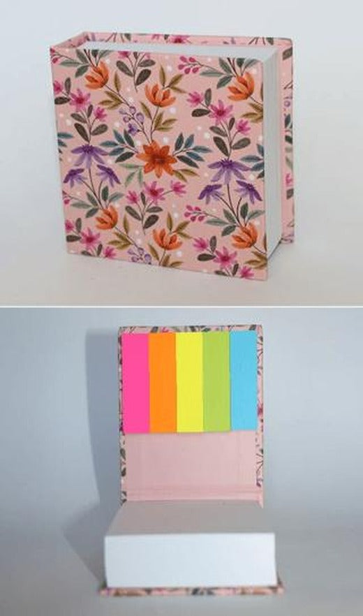 Yapışkan Notluklu Küp Defter 3 | Wenote Tasarım