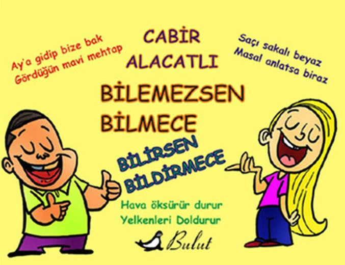 Bilemezsen Bilmece Bilirsen Bildirmece | Bulut Yayınları