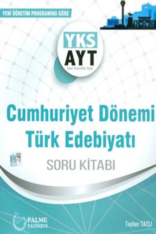 Palme YKS AYT Cumhuriyet Dönemi Türk Edebiyatı Soru Kitabı | Palme Yayınları (Ciltsiz)  - Resim 1