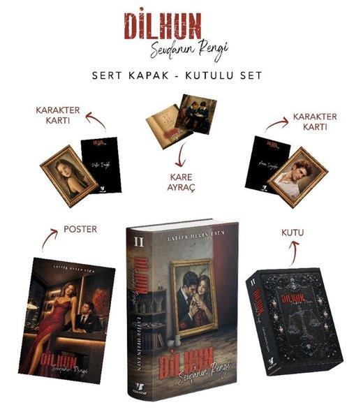 Dilhun 2 - Sevdanın Rengi - Kutulu Set | Vera Kitap (Ciltli)  - Resim 1