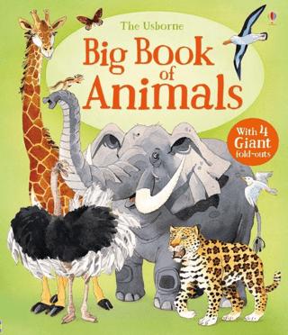 USB - Big Book Of Big Animals: 1 | Usborne (Ciltli)  - Resim 1