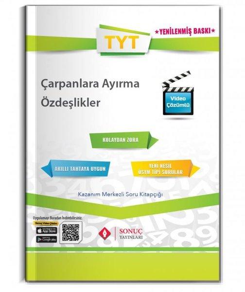 TYT Çarpanlara Ayırma Özdeşlikler | Sonuç Yayınları (İnce Kapak)  - Resim 1