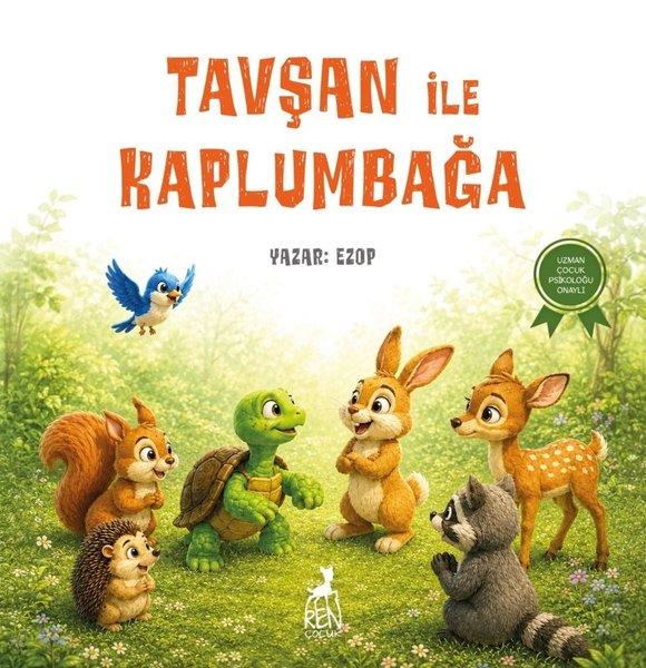 Tavşan İle Kaplumbağa | Ren Kitap (İnce Kapak)  - Resim 1