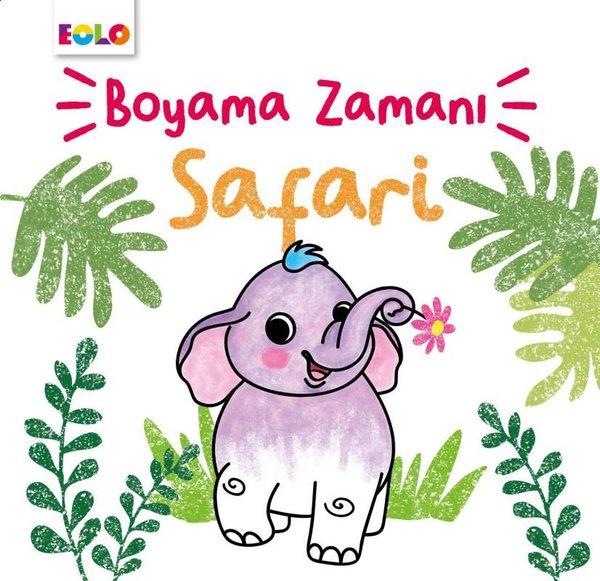 Safari - Boyama Zamanı | Eolo (İnce Kapak)  - Resim 1