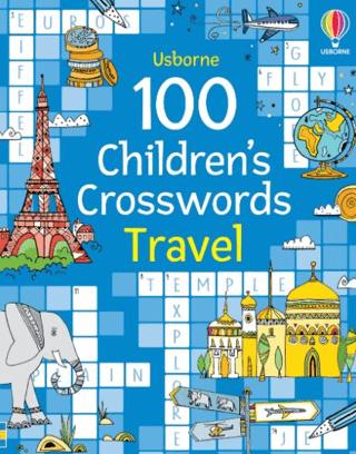 100 Children's Crosswords: Travel | Usborne (Ciltsiz)  - Resim 1