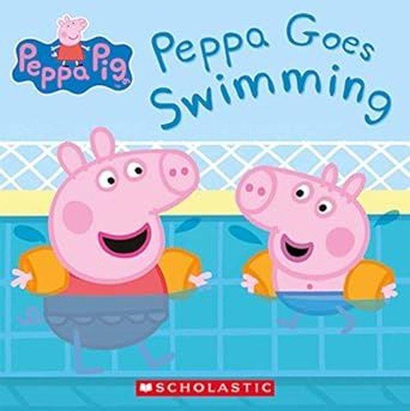 Peppa Pig: Peppa Goes Swimming | Penguin Random House Children's UK (Ciltli)  - Resim 1