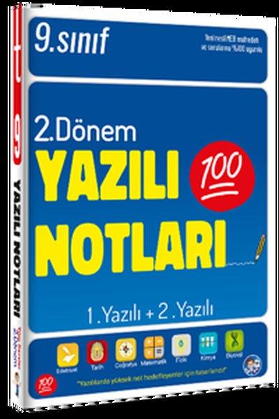 9.Sınıf Yazılı Notları 2.Dönem 1+2.Yazılı | Tonguç Akademi (İnce Kapak)  - Resim 1