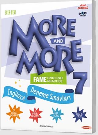 7. Sınıf More More Selfie Test | Kurmay Yayınları (Ciltsiz)  - Resim 1