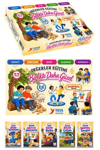 5-6. Sınıf Değerler Eğitimi - Birlikte Daha Güzel (5 Kitap) | Yuva Yayınları (Ciltsiz)  - Resim 1