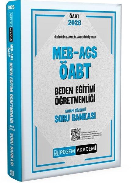 2026 MEB AGS ÖABT Beden Eğitimi Öğretmenliği Tamamı Çözümlü Soru Bankası | Pegem Akademi Yayıncılık (İnce Kapak)  - Resim 1