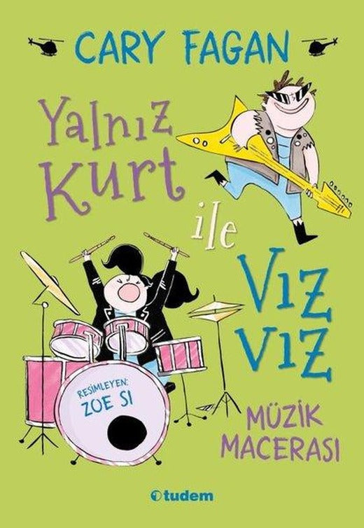 Müzik Macerası - Yalnız Kurt İle Vızvız | Tudem Yayınları (İnce Kapak)