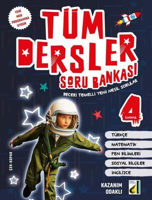 Tüm Dersler Soru Bankası - 4 | Damla Yayınevi (İnce Kapak)