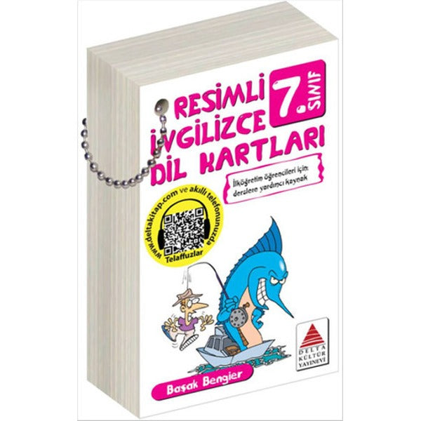 Resimli İngilizce Dil Kartları 7. Sınıf | Delta Kültür-Eğitim (İnce Kapak)