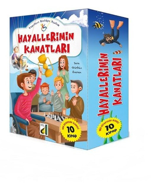 Hayallerimin Kanatları-10 Kitap Takım | Damla Yayınevi (İnce Kapak)