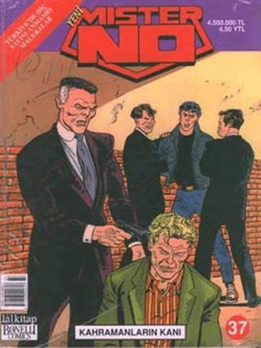 Yeni Mister No Sayı: 37 Kahramanların Kanı | Lal Kitap (Ciltsiz)